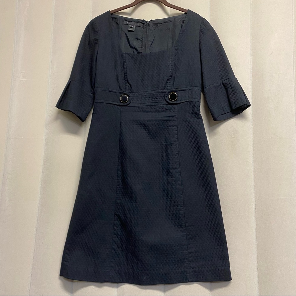 Marc Jacobs Women’s Dress Medium 100% Lambs Wool Designer Quiet Luxury Feminine